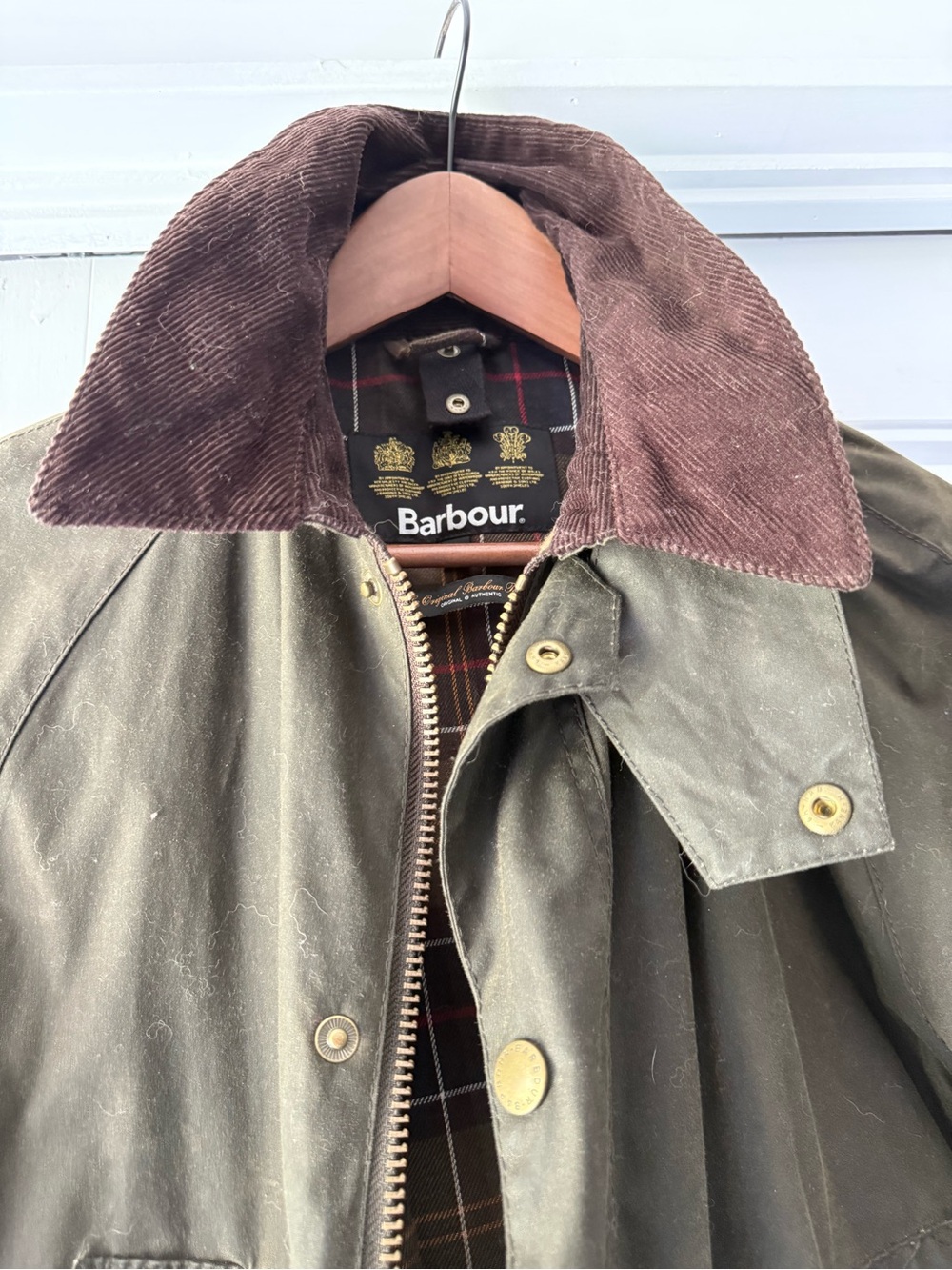 Authentic Barbour Classic Waxed Cotton Jacket – Bedale - UK Purchase - Men’s M